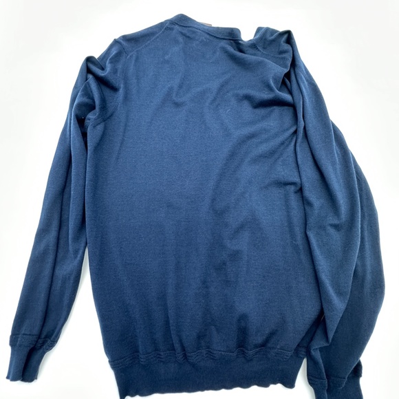 Louis Vuitton Mens Highlighted Ribbed Cardigan Navy XL Brand New with Tags - Picture 6 of 6